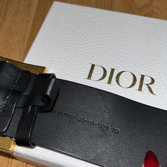 Authentic Dior D Belt - Picture 7 of 8